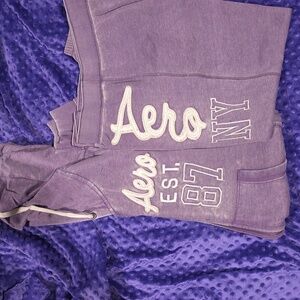 Aeropostale Purple Hoodie and Joggers